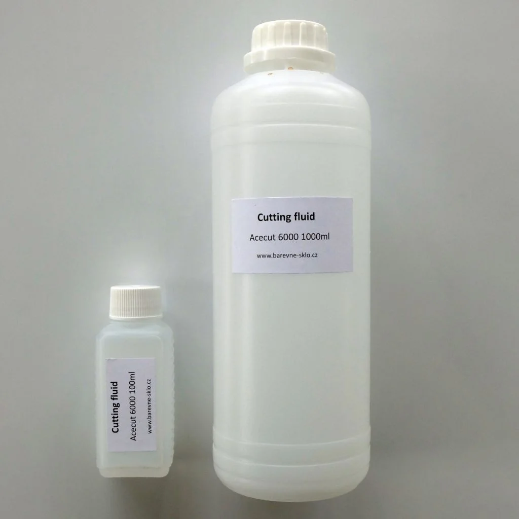 ACECUT 6000 cutting fluid thick VS Glass Products